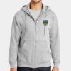 Essential Fleece Full Zip Hooded Sweatshirt Thumbnail