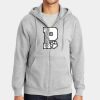 Essential Fleece Full Zip Hooded Sweatshirt Thumbnail