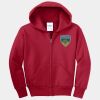 Youth Core Fleece Full Zip Hooded Sweatshirt Thumbnail